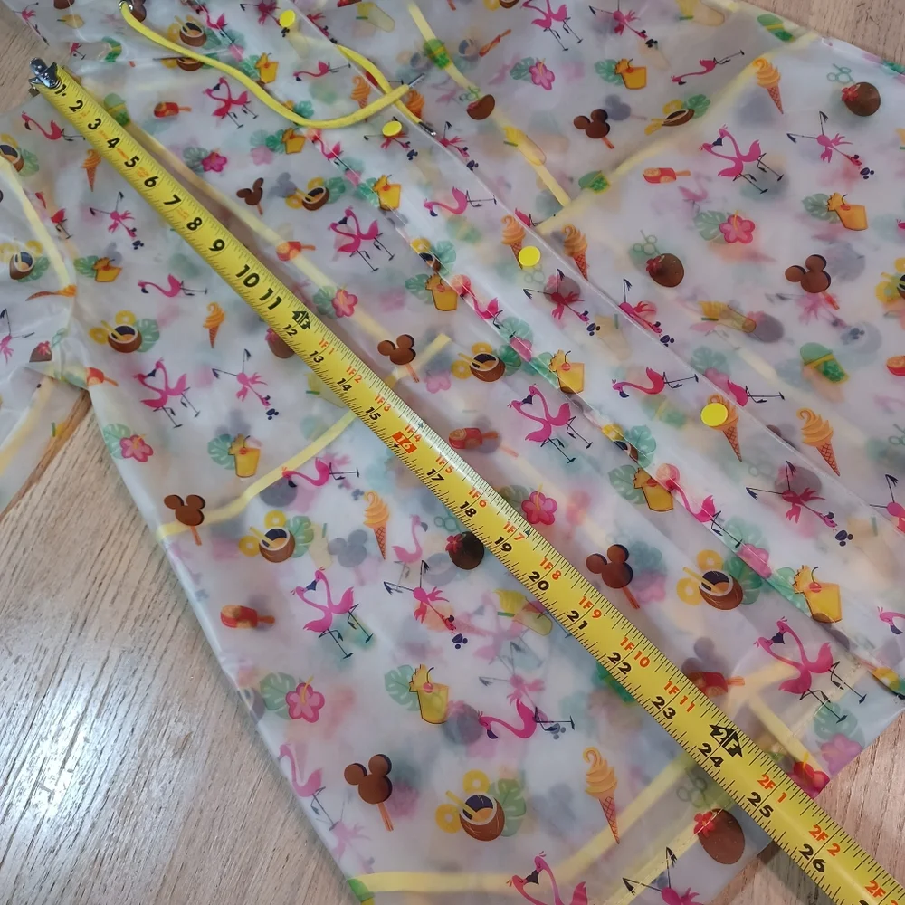 DISNEY PARKS CLEAR RAIN COAT SIZE XS - Picture 11 of 15